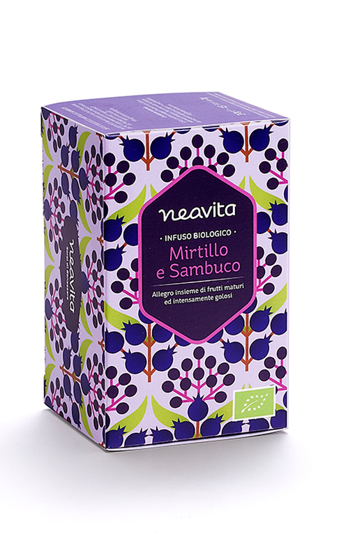 INFUSO IN FILTRO MIRTILLO E SAMBUCO BIO 1 PEZZO - Farmacia Murachelli Di Putelli dr. Giovanni
