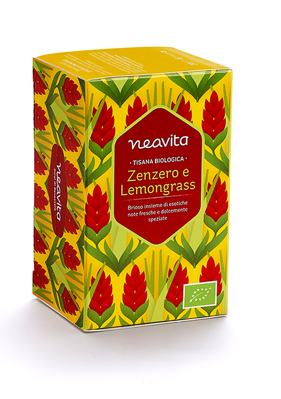 TISANA IN FILTRO ZENZERO E LEMONGRASS BIO 1 PEZZO - Farmacia Murachelli Di Putelli dr. Giovanni