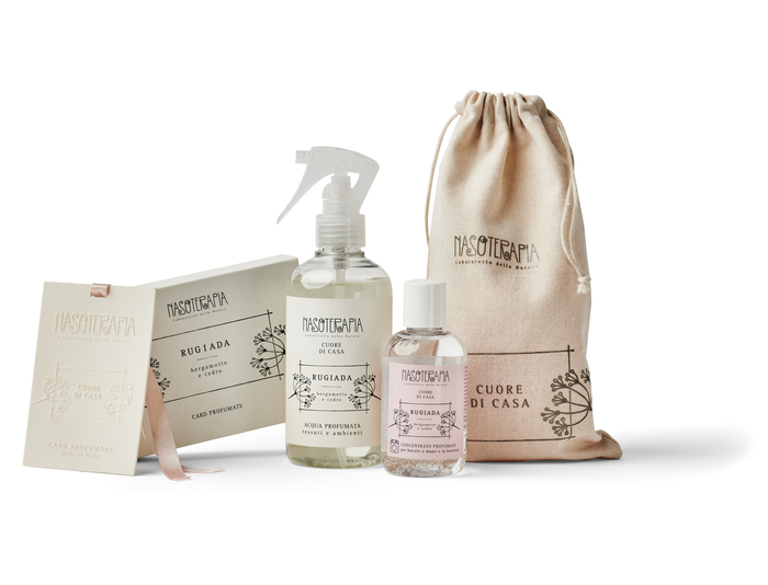 COFANETTO CARD PROFUMATE RUGIADA DI BERGAMOTTO E CEDRO NASOTERAPIA - Farmacia Murachelli Di Putelli dr. Giovanni