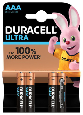 DURACELL ULTRA AAA B4 MN2400 RFT 10 PEZZI - Farmacia Murachelli Di Putelli dr. Giovanni