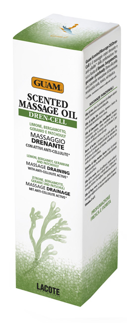GUAM SCENTED MASSAGE OIL DREN CELL MASSAGGIO DRENANTE CON ATTIVI ANTI-CELLULITE 150 ML - Farmacia Murachelli Di Putelli dr. Giovanni