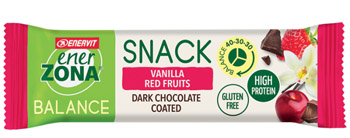 ENERZONA SNACK VANILLA RED FRUIT 33 G - Farmacia Murachelli Di Putelli dr. Giovanni