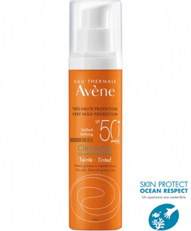 AVENE EAU THERMALE CLEANANCE SOLARE COLORATO 50+ 50 ML - Farmacia Murachelli Di Putelli dr. Giovanni