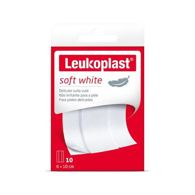 LEUKOPLAST SOFT WHITE 100 X 6 CM 10 PEZZI - Farmacia Murachelli Di Putelli dr. Giovanni