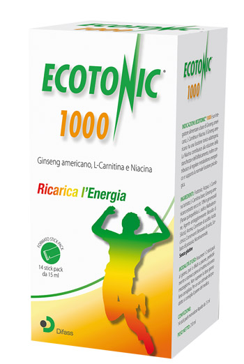 ECOTONIC 1000 14 STICK PACK 15 ML - Farmacia Murachelli Di Putelli dr. Giovanni
