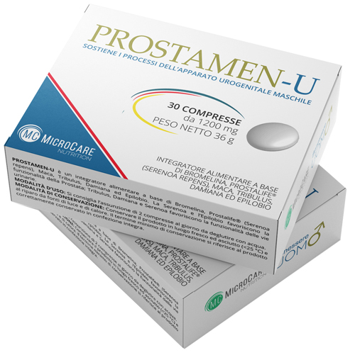 MICROCARE NUTRITION PROSTAMEN U 30 COMPRESSE - Farmacia Murachelli Di Putelli dr. Giovanni