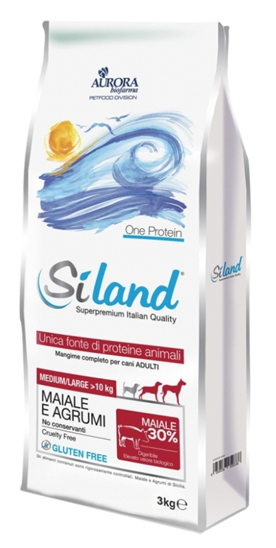 SILAND ADULT MEDIUM/LARGE MAIALE/AGRUMI 3 KG - Farmacia Murachelli Di Putelli dr. Giovanni