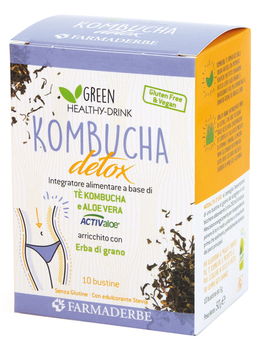 KOMBUCHA DETOX 10 BUSTINE - Farmacia Murachelli Di Putelli dr. Giovanni