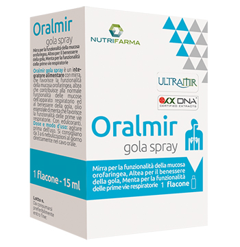 ORALMIR GOLA SPRAY 15 ML - Farmacia Murachelli Di Putelli dr. Giovanni
