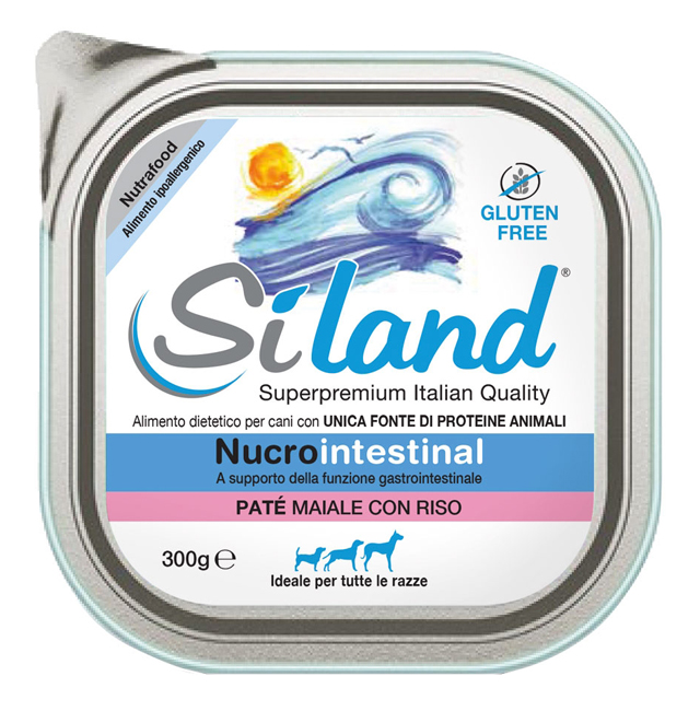 SILAND NUCROINTESTINAL UMIDO CANE MAIALE/RISO 300 G - Farmacia Murachelli Di Putelli dr. Giovanni
