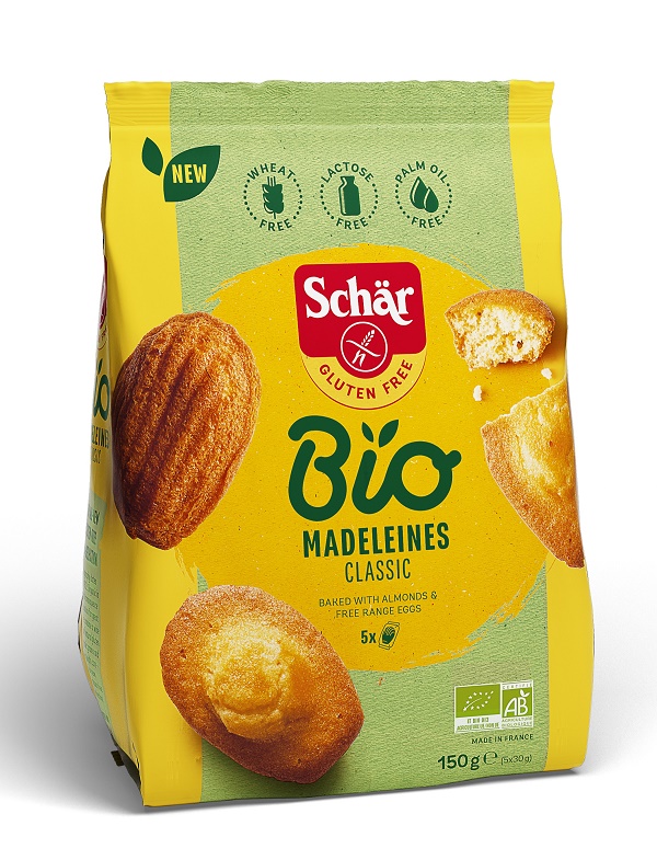 SCHAR BIO MADELEINES CLASSIC 5 MONOPORZIONI DA 30 G - Farmacia Murachelli Di Putelli dr. Giovanni