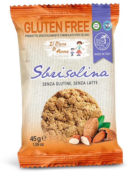 IL PANE DI ANNA SBRISOLINA SENZA GLUTINE E SENZA LATTE 45 G - Farmacia Murachelli Di Putelli dr. Giovanni