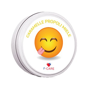 F CARE CARAMELLE PROPOLI MIELE 40 G - Farmacia Murachelli Di Putelli dr. Giovanni