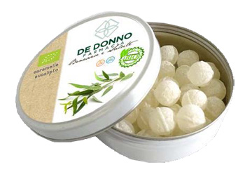 F CARE CARAMELLE EUCALIPTO BIO 50 G - Farmacia Murachelli Di Putelli dr. Giovanni