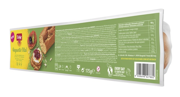 SCHAR BAGUETTES VITAL SENZA LATTOSIO 175 G - Farmacia Murachelli Di Putelli dr. Giovanni