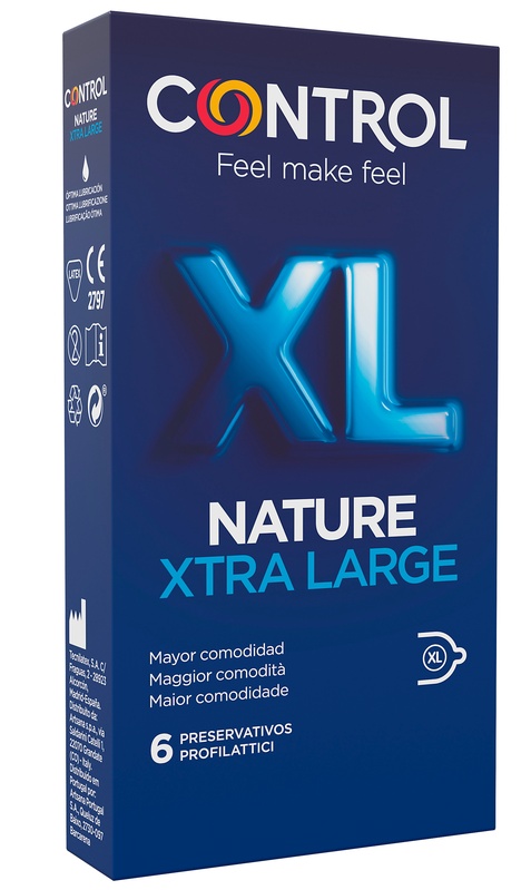 PROFILATTICO CONTROL NATURE 2,0 XL 6 PEZZI - Farmacia Murachelli Di Putelli dr. Giovanni