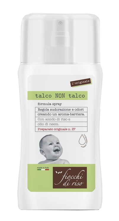 FIOCCHI DI RISO TALCO NON TALCO SPRAY 100 ML - Farmacia Murachelli Di Putelli dr. Giovanni