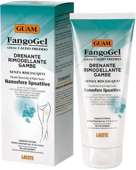 GUAM FANGOGEL DRENANTE RIMODELLANTE GAMBE 200 ML - Farmacia Murachelli Di Putelli dr. Giovanni