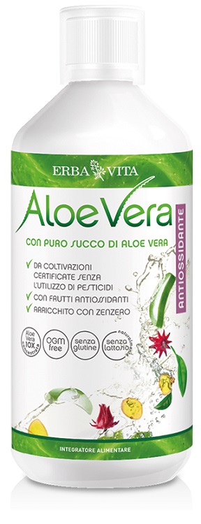 ALOE VERA PURO SUCCO ANTIOSSIDANTE 500 ML - Farmacia Murachelli Di Putelli dr. Giovanni