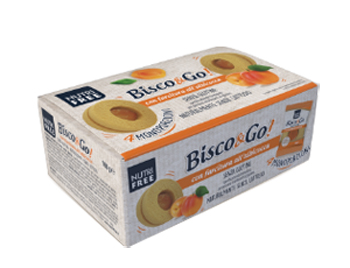NUTRIFREE BISCO&GO CON FARCITURA ALL'ALBICOCCA 4X40 G - Farmacia Murachelli Di Putelli dr. Giovanni