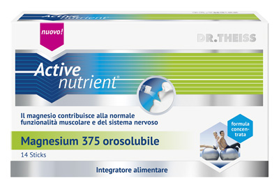 THEISS ACTIVE NUTRIENT MAGNESIUM 375 14 STICK OROSOLUBILI - Farmacia Murachelli Di Putelli dr. Giovanni