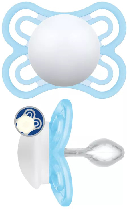 MAM SUCCHIETTO PERFECT 2-6 MESI SILICONE SINGLE BOX MASCHIO - Farmacia Murachelli Di Putelli dr. Giovanni