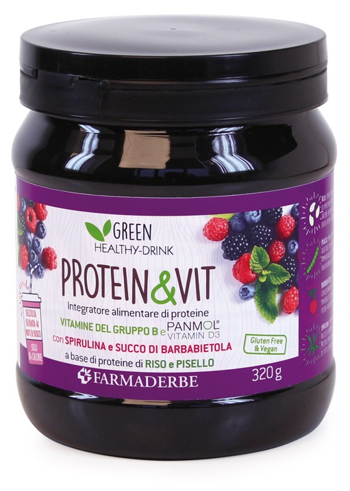 PROTEIN & VIT FRUTTI DI BOSCO 320 G - Farmacia Murachelli Di Putelli dr. Giovanni