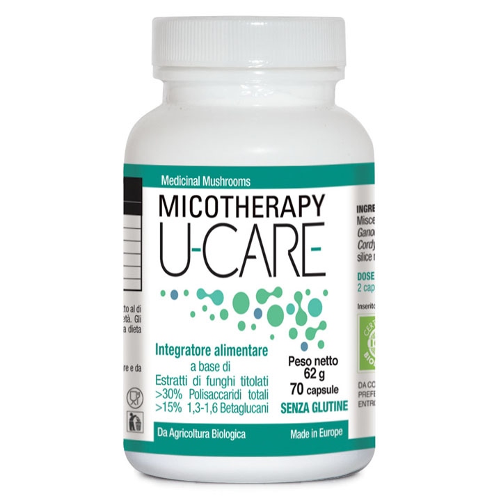 MICOTHERAPY U-CARE 70 CAPSULE - Farmacia Murachelli Di Putelli dr. Giovanni