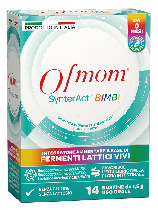 OFMOM SYNTERACT BIMBI 14 STICK - Farmacia Murachelli Di Putelli dr. Giovanni