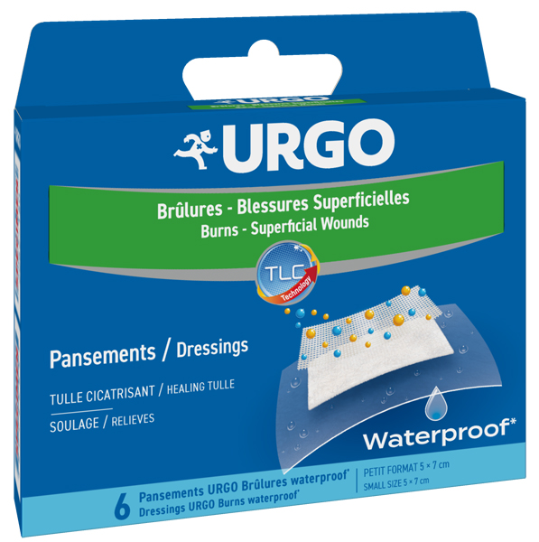 URGO USTIONI SUPERFICIALI WATERPROOF 5 X 7 CM 6 PEZZI - Farmacia Murachelli Di Putelli dr. Giovanni
