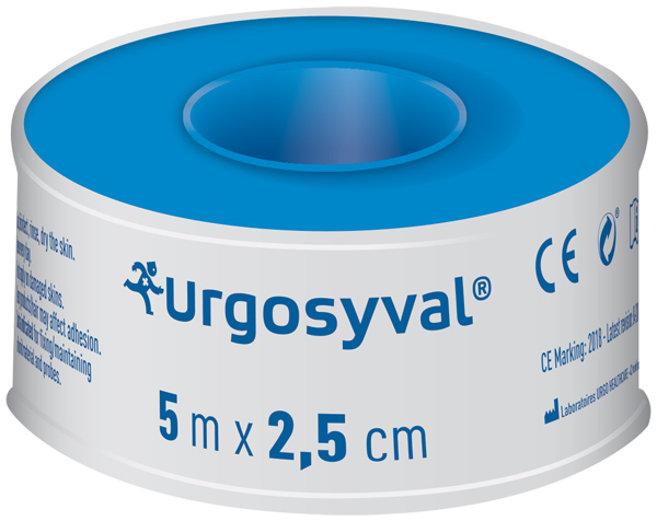 CEROTTO IN ROCCHETTO URGO URGOSYVAL 5 M X 2,5 CM - Farmacia Murachelli Di Putelli dr. Giovanni