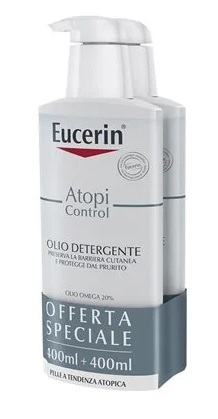 EUCERIN BIPACCO ATOPI OLIO DETERGENTE 400 ML + 400 ML - Farmacia Murachelli Di Putelli dr. Giovanni
