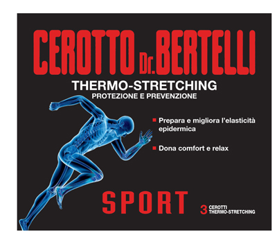 DR BERTELLI CEROTTO SPORT 3 PEZZI - Farmacia Murachelli Di Putelli dr. Giovanni