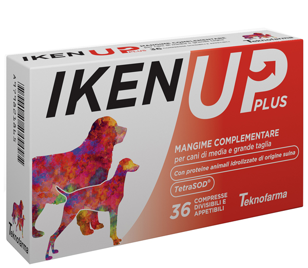 IKEN UP PLUS CANI MEDIA GRANDE TAGLIA SCATOLA 36 COMPRESSE - Farmacia Murachelli Di Putelli dr. Giovanni