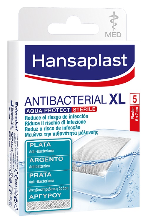 HANSAPLAST AQUA PROTECT EXTRA LARGE SILVER 5 PEZZI - Farmacia Murachelli Di Putelli dr. Giovanni