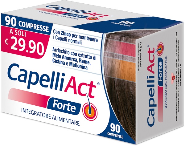 CAPELLI ACT FORTE 90 COMPRESSE - Farmacia Murachelli Di Putelli dr. Giovanni