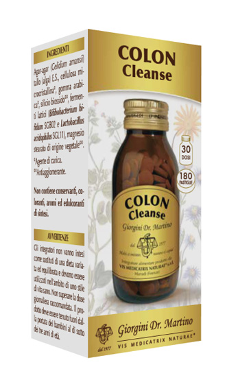 COLON CLEANSE 180 PASTIGLIE - Farmacia Murachelli Di Putelli dr. Giovanni