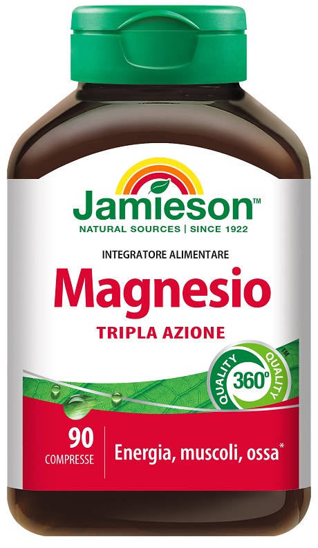 JAMIESON MAGNESIO TRIPLA AZIONE 90 COMPRESSE - Farmacia Murachelli Di Putelli dr. Giovanni