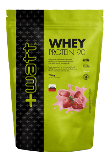 WHEY PROTEIN 90 FRAGOLA 750 G DOYPACK - Farmacia Murachelli Di Putelli dr. Giovanni