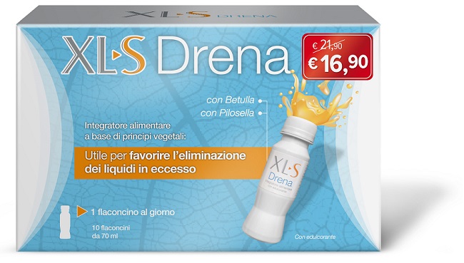 XLS DRENA TAGLIO PREZZO 10 FLACONCINI 70 ML - Farmacia Murachelli Di Putelli dr. Giovanni