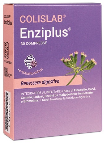 LABORATORIO DELLA FARMACIA ENZIPLUS 30 COMPRESSE LINEA COLISLAB - Farmacia Murachelli Di Putelli dr. Giovanni