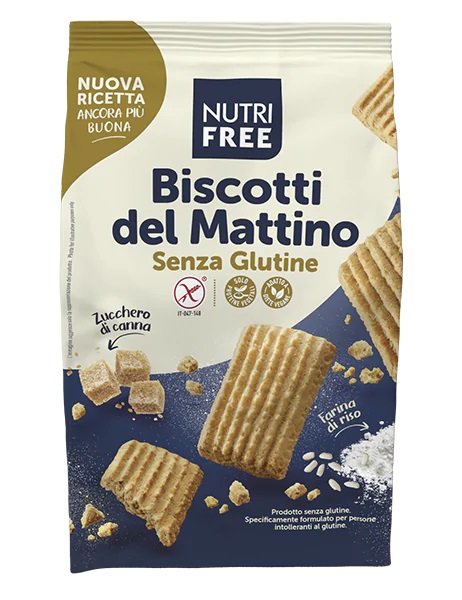 NUTRIFREE BISCOTTI DEL MATTINO NUOVO PACK 400 G - Farmacia Murachelli Di Putelli dr. Giovanni