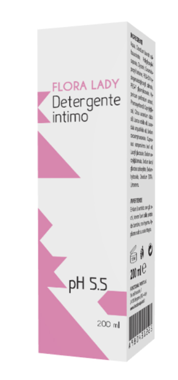 FLORA LADY DETERGENTE INTIMO PH 5,5 200 ML - Farmacia Murachelli Di Putelli dr. Giovanni