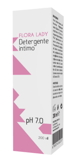 FLORA LADY DETERGENTE INTIMO PH 7,0 200 ML - Farmacia Murachelli Di Putelli dr. Giovanni