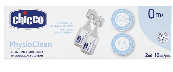 CHICCO SOLUZIONE PHYSIOCLEAN 2 ML 10 PEZZI - Farmacia Murachelli Di Putelli dr. Giovanni