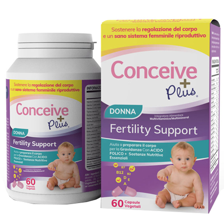CONCEIVE PLUS SUPPORTO FERTILITA' FEMMINILE 60 CAPSULE - Farmacia Murachelli Di Putelli dr. Giovanni