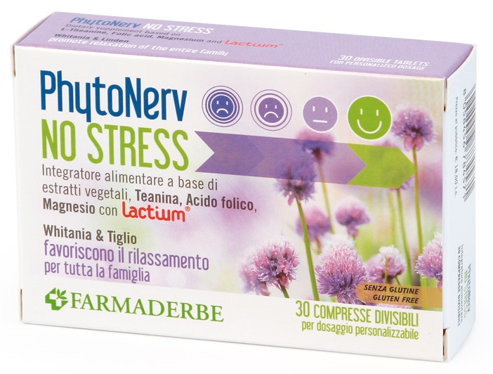 PHYTONERV NO STRESS 30 COMPRESSE - Farmacia Murachelli Di Putelli dr. Giovanni