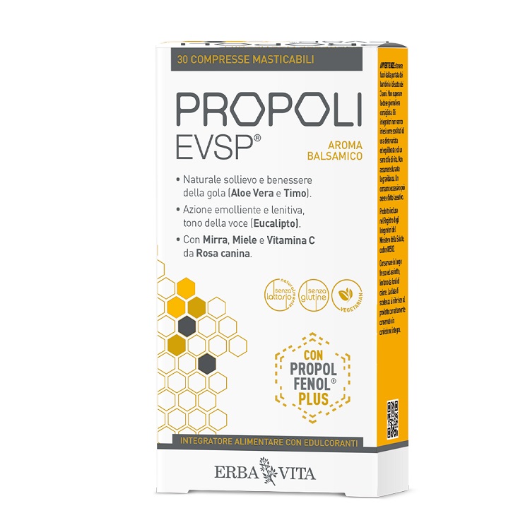 PROPOLI EVSP 30 COMPRESSE - Farmacia Murachelli Di Putelli dr. Giovanni