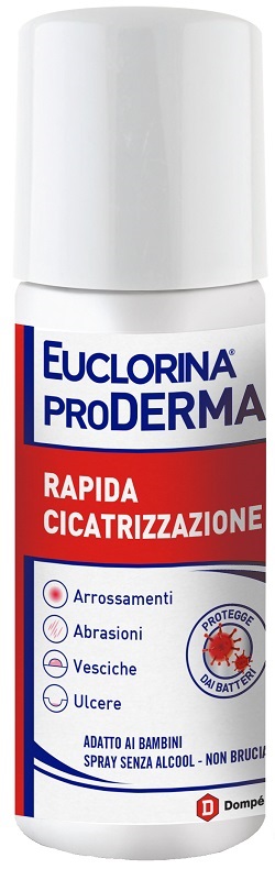 EUCLORINA PRODERMA RAPIDA CICATRIZZAZIONE SPRAY 125 ML - Farmacia Murachelli Di Putelli dr. Giovanni