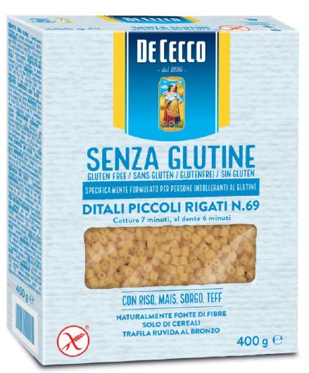 DE CECCO DITALI PICCOLI RIGATI N69 400 G - Farmacia Murachelli Di Putelli dr. Giovanni